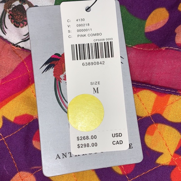 Anthro Roopa Pemmaraju Floral Midi Dress - Picture 9 of 10